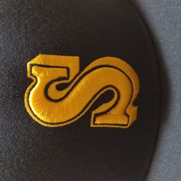 Seattle Mariners 47 Brand Snap Back Royal Gold - Picture 4 of 7